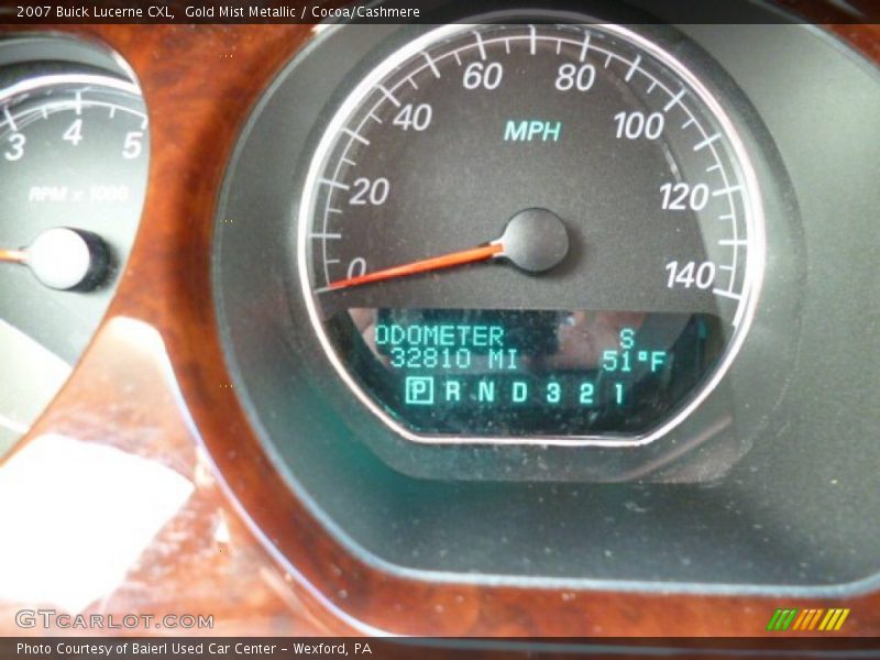 Gold Mist Metallic / Cocoa/Cashmere 2007 Buick Lucerne CXL
