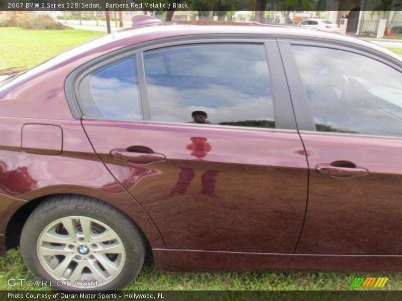 Barbera Red Metallic / Black 2007 BMW 3 Series 328i Sedan