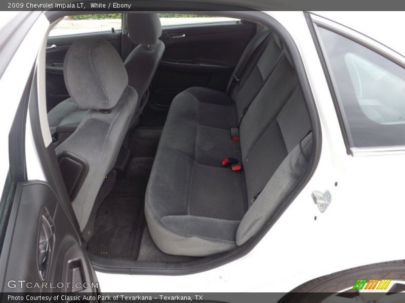 White / Ebony 2009 Chevrolet Impala LT