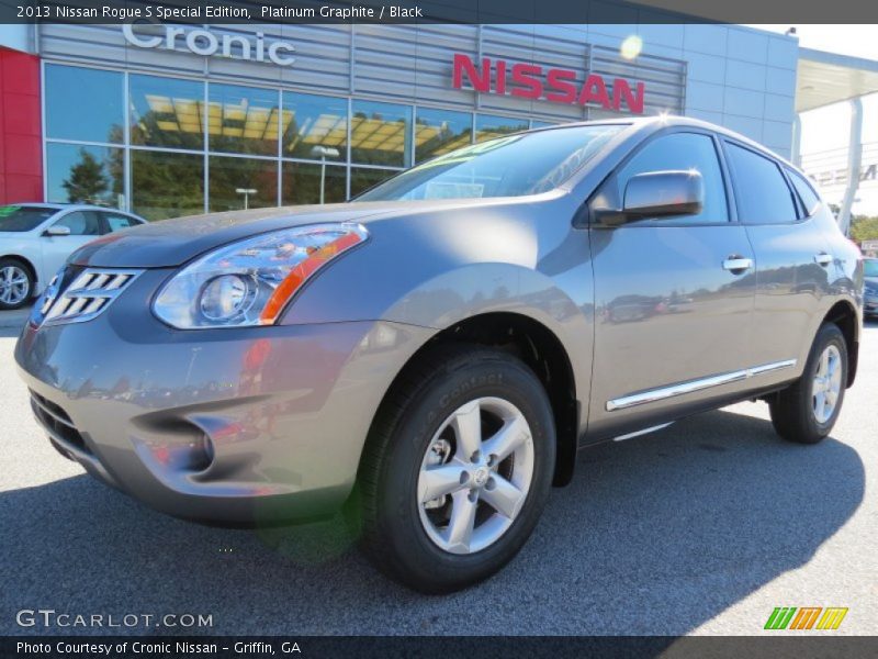 Platinum Graphite / Black 2013 Nissan Rogue S Special Edition