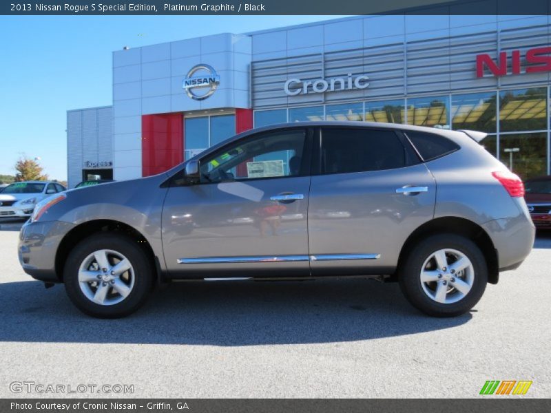 Platinum Graphite / Black 2013 Nissan Rogue S Special Edition