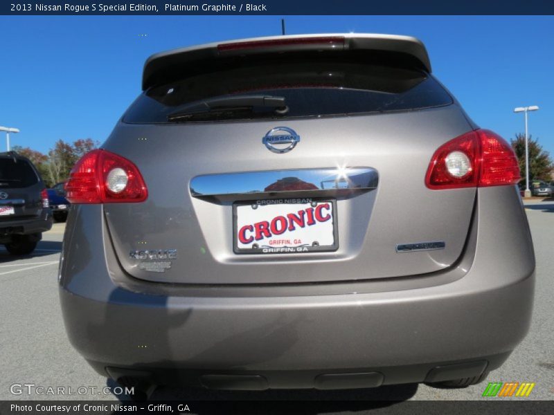 Platinum Graphite / Black 2013 Nissan Rogue S Special Edition