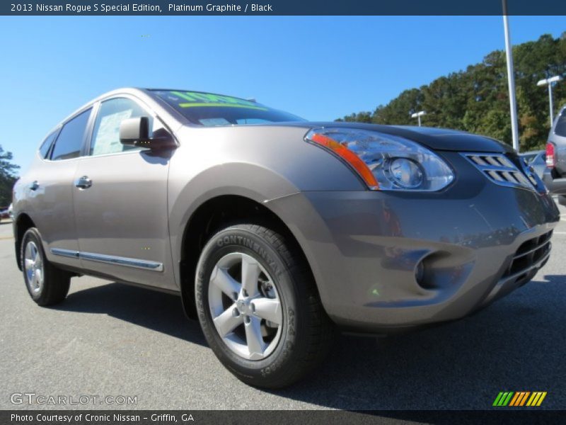Platinum Graphite / Black 2013 Nissan Rogue S Special Edition