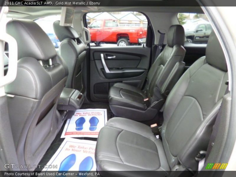 Gold Mist Metallic / Ebony 2011 GMC Acadia SLT AWD