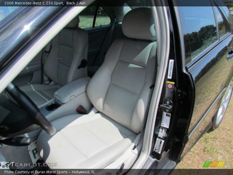 Black / Ash 2006 Mercedes-Benz C 230 Sport