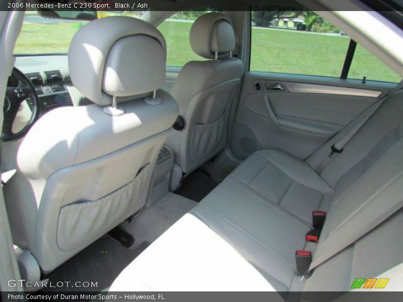 Black / Ash 2006 Mercedes-Benz C 230 Sport