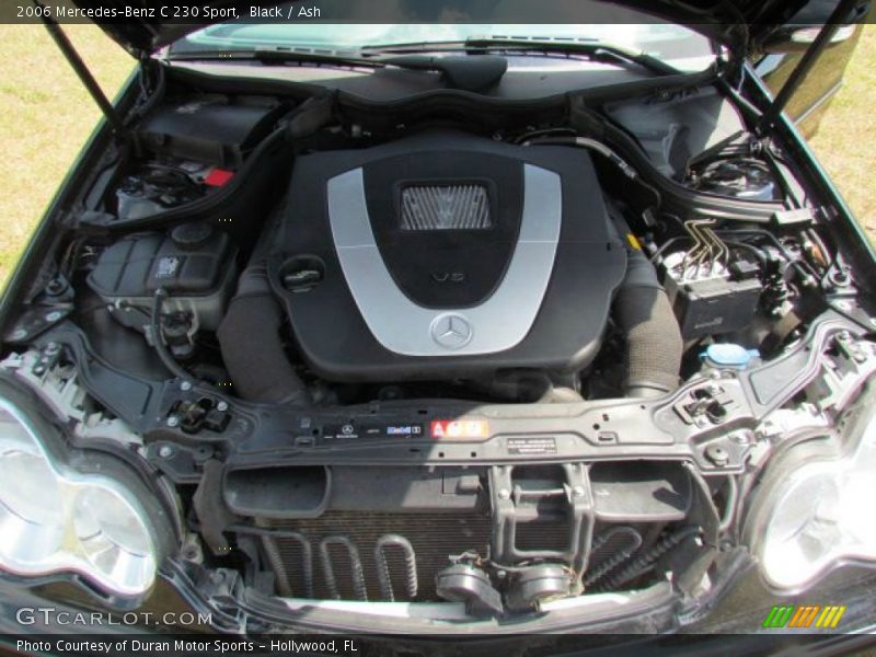 Black / Ash 2006 Mercedes-Benz C 230 Sport
