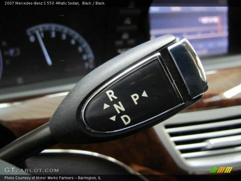 Black / Black 2007 Mercedes-Benz S 550 4Matic Sedan