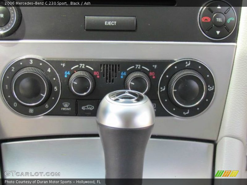 Black / Ash 2006 Mercedes-Benz C 230 Sport