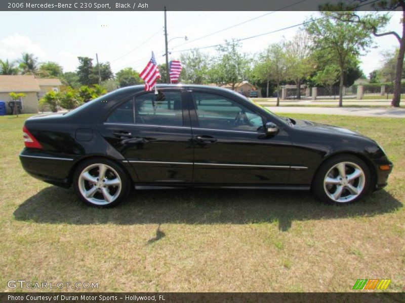 Black / Ash 2006 Mercedes-Benz C 230 Sport