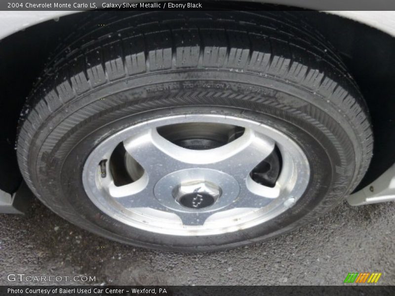 Galaxy Silver Metallic / Ebony Black 2004 Chevrolet Monte Carlo LS