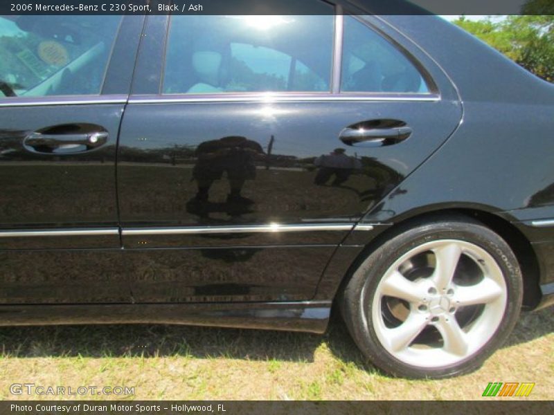 Black / Ash 2006 Mercedes-Benz C 230 Sport