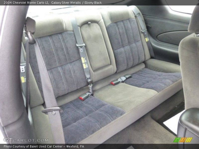 Galaxy Silver Metallic / Ebony Black 2004 Chevrolet Monte Carlo LS