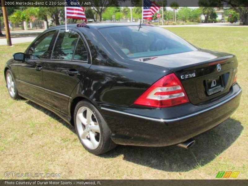 Black / Ash 2006 Mercedes-Benz C 230 Sport