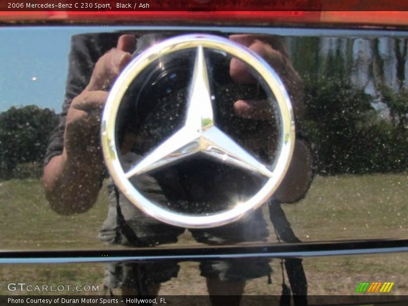 Black / Ash 2006 Mercedes-Benz C 230 Sport