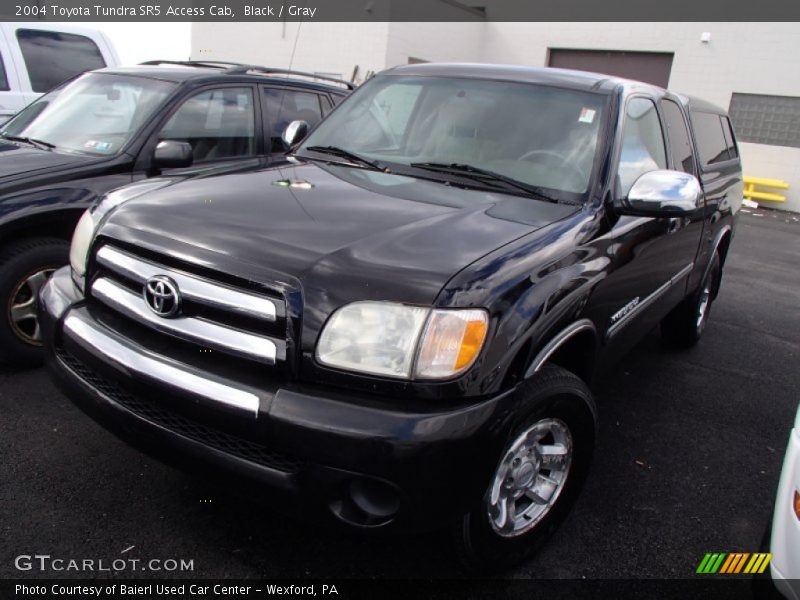Black / Gray 2004 Toyota Tundra SR5 Access Cab