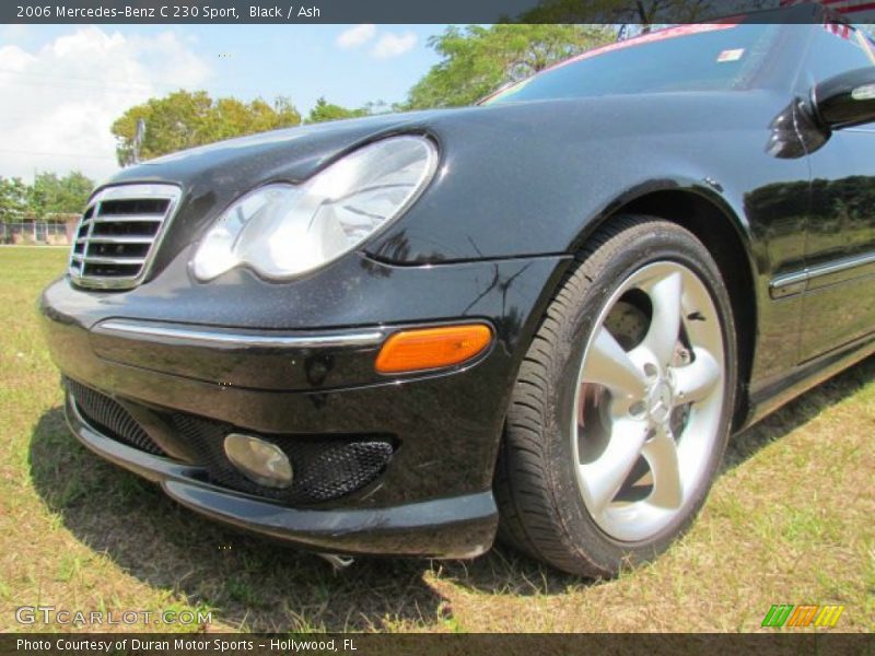 Black / Ash 2006 Mercedes-Benz C 230 Sport