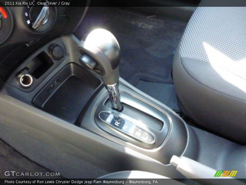 Clear Silver / Gray 2011 Kia Rio LX