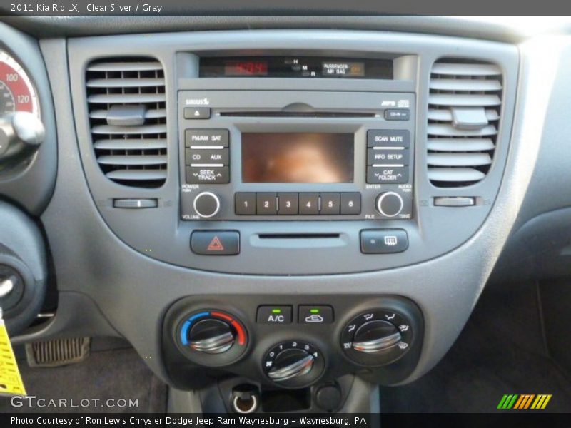 Clear Silver / Gray 2011 Kia Rio LX