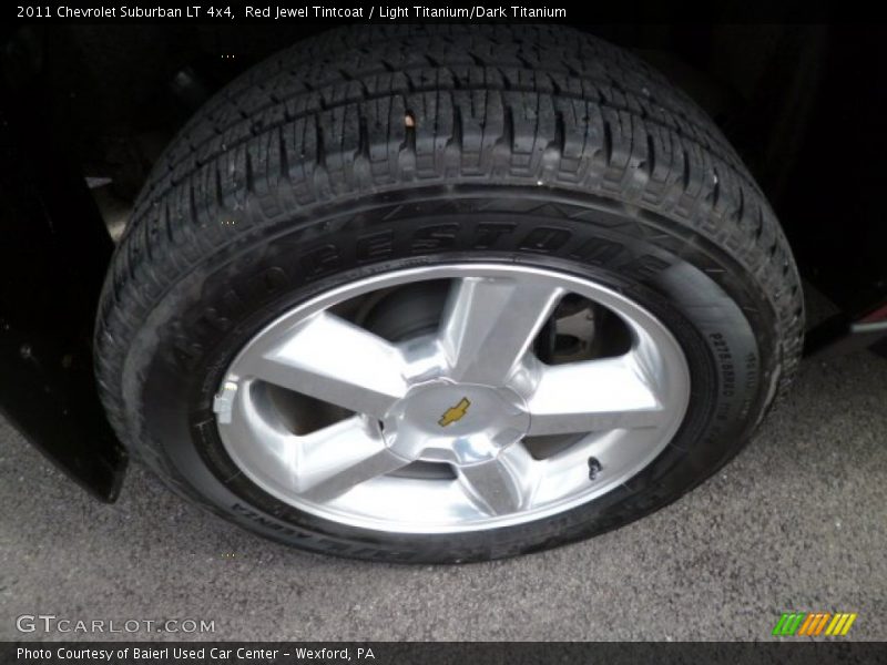 Red Jewel Tintcoat / Light Titanium/Dark Titanium 2011 Chevrolet Suburban LT 4x4