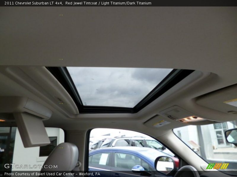 Red Jewel Tintcoat / Light Titanium/Dark Titanium 2011 Chevrolet Suburban LT 4x4