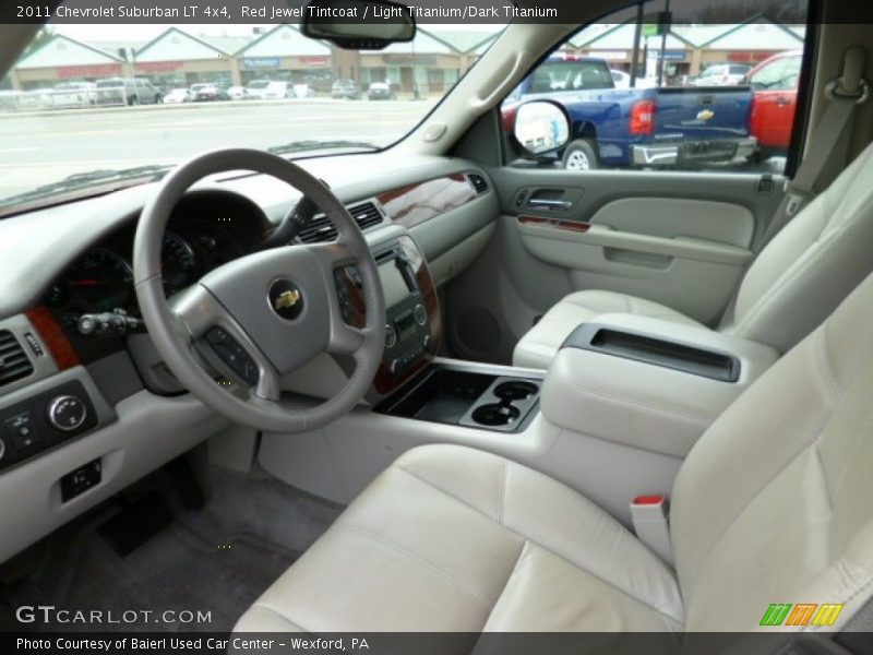 Red Jewel Tintcoat / Light Titanium/Dark Titanium 2011 Chevrolet Suburban LT 4x4