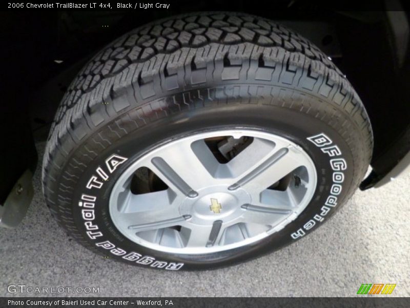 Black / Light Gray 2006 Chevrolet TrailBlazer LT 4x4