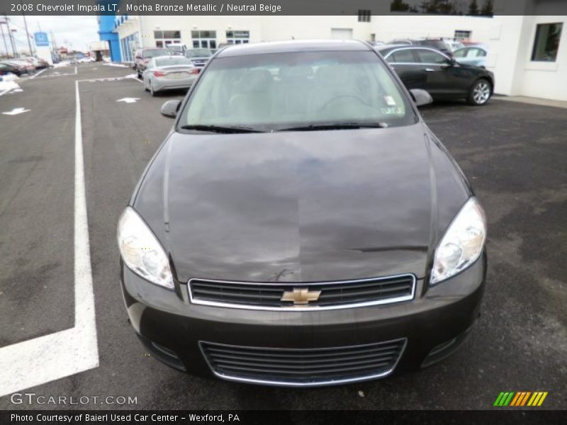 Mocha Bronze Metallic / Neutral Beige 2008 Chevrolet Impala LT
