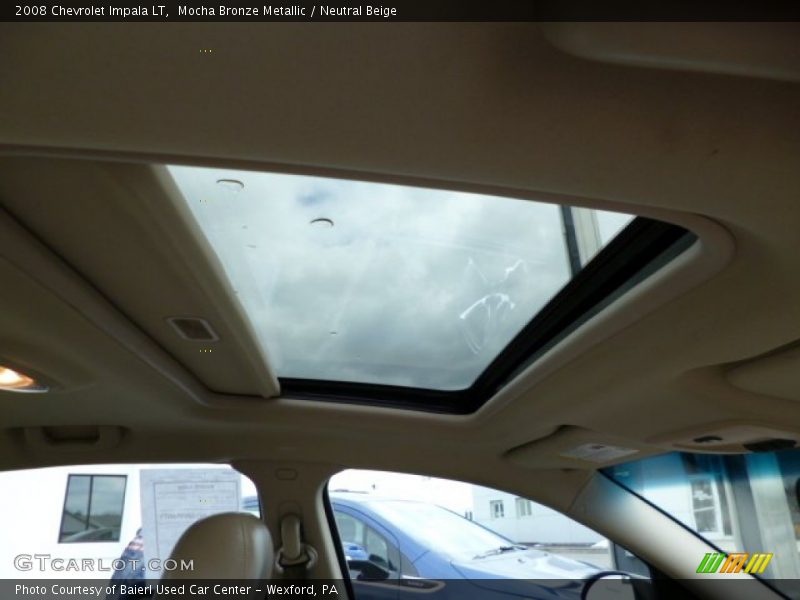 Mocha Bronze Metallic / Neutral Beige 2008 Chevrolet Impala LT