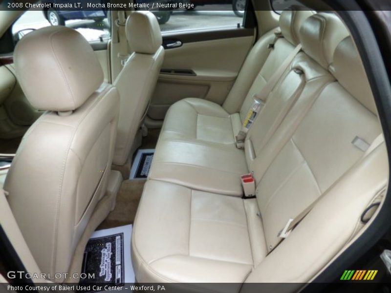 Mocha Bronze Metallic / Neutral Beige 2008 Chevrolet Impala LT