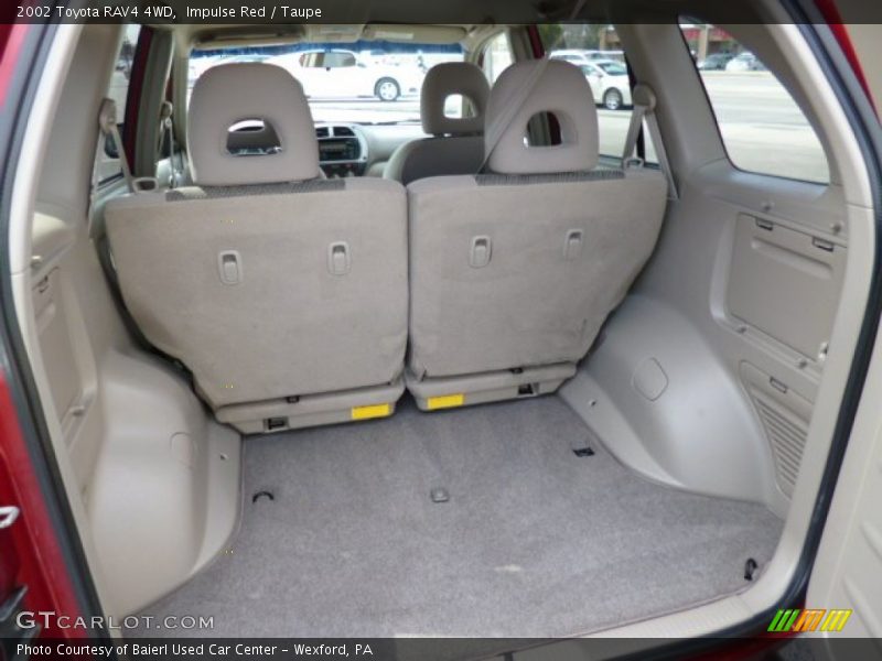 Impulse Red / Taupe 2002 Toyota RAV4 4WD