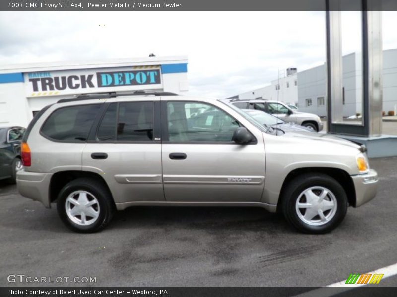 Pewter Metallic / Medium Pewter 2003 GMC Envoy SLE 4x4
