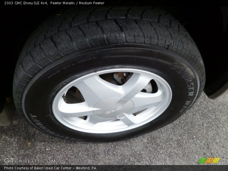 Pewter Metallic / Medium Pewter 2003 GMC Envoy SLE 4x4