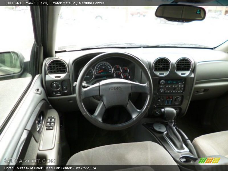 Pewter Metallic / Medium Pewter 2003 GMC Envoy SLE 4x4