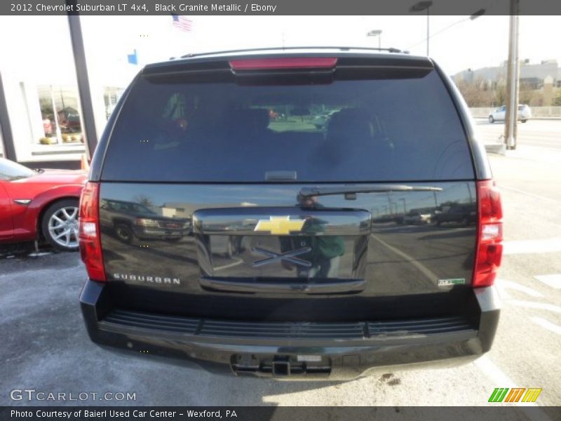 Black Granite Metallic / Ebony 2012 Chevrolet Suburban LT 4x4