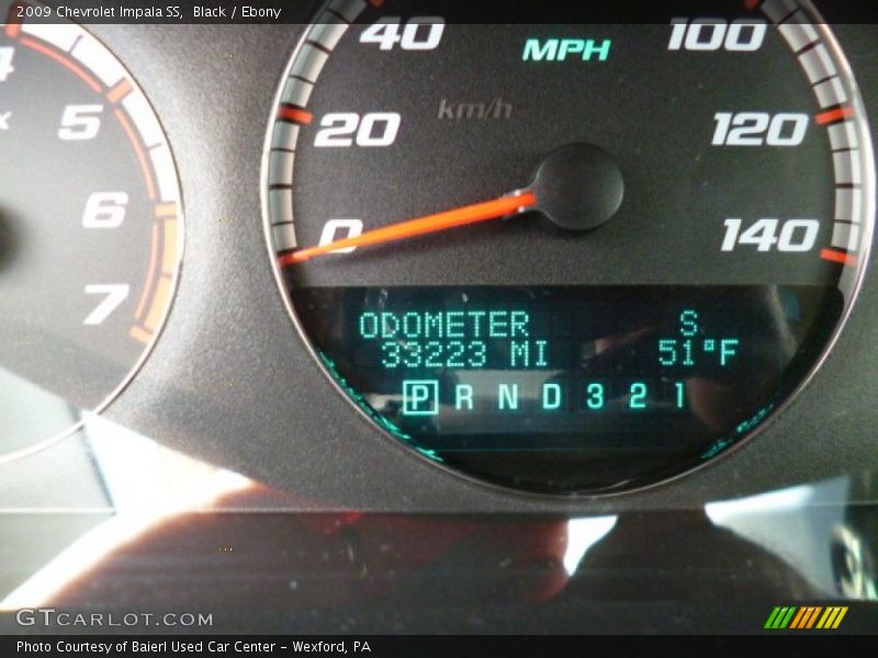 Black / Ebony 2009 Chevrolet Impala SS