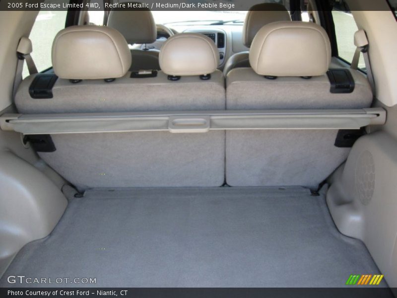 Redfire Metallic / Medium/Dark Pebble Beige 2005 Ford Escape Limited 4WD