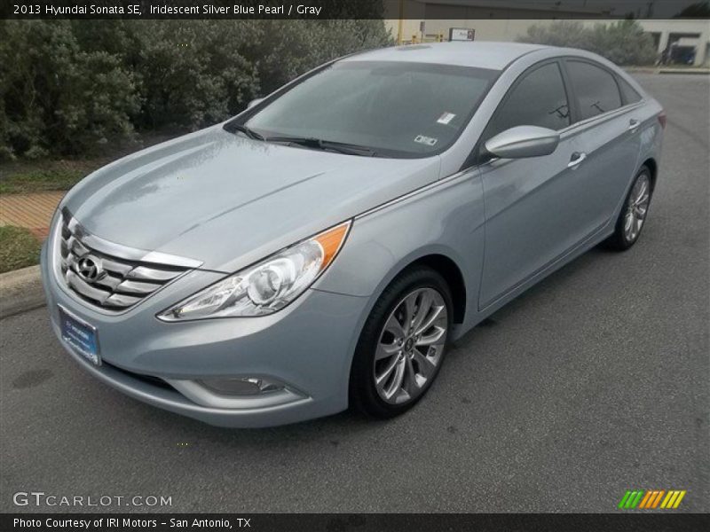 Iridescent Silver Blue Pearl / Gray 2013 Hyundai Sonata SE