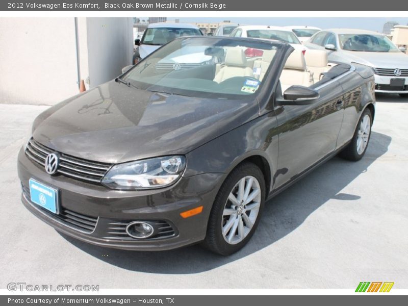Black Oak Brown Metallic / Cornsilk Beige 2012 Volkswagen Eos Komfort