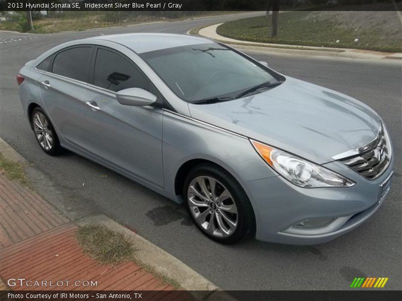 Iridescent Silver Blue Pearl / Gray 2013 Hyundai Sonata SE