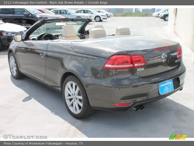 Black Oak Brown Metallic / Cornsilk Beige 2012 Volkswagen Eos Komfort