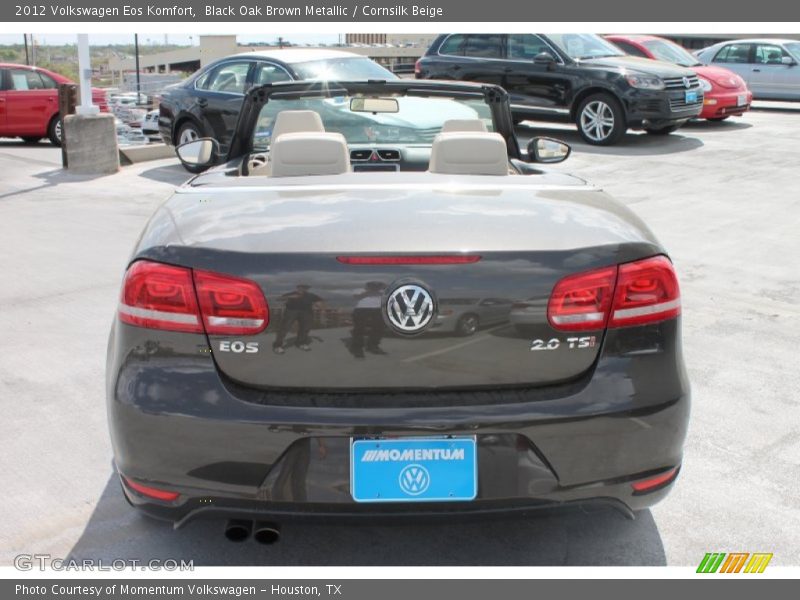 Black Oak Brown Metallic / Cornsilk Beige 2012 Volkswagen Eos Komfort