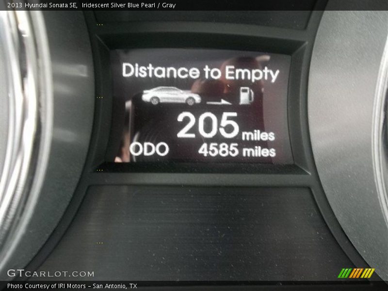 Iridescent Silver Blue Pearl / Gray 2013 Hyundai Sonata SE