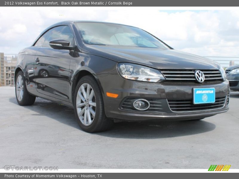 Black Oak Brown Metallic / Cornsilk Beige 2012 Volkswagen Eos Komfort