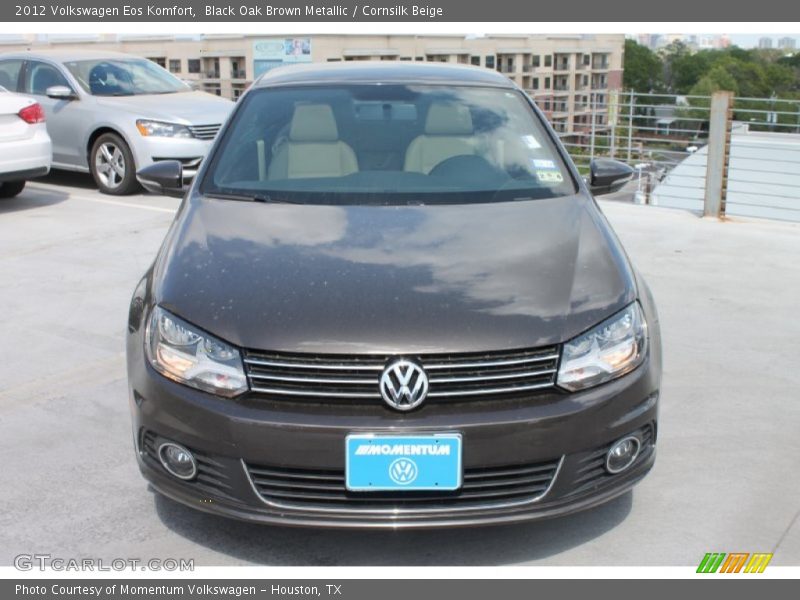 Black Oak Brown Metallic / Cornsilk Beige 2012 Volkswagen Eos Komfort
