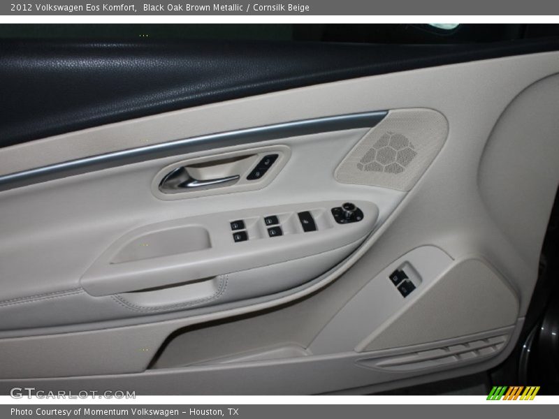 Black Oak Brown Metallic / Cornsilk Beige 2012 Volkswagen Eos Komfort