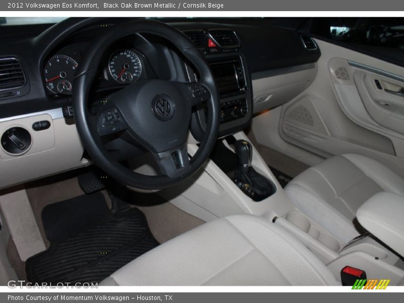 Black Oak Brown Metallic / Cornsilk Beige 2012 Volkswagen Eos Komfort