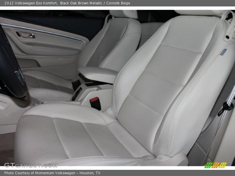 Black Oak Brown Metallic / Cornsilk Beige 2012 Volkswagen Eos Komfort
