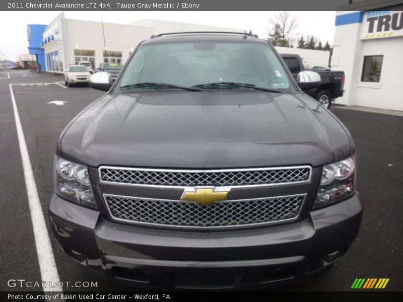 Taupe Gray Metallic / Ebony 2011 Chevrolet Avalanche LTZ 4x4