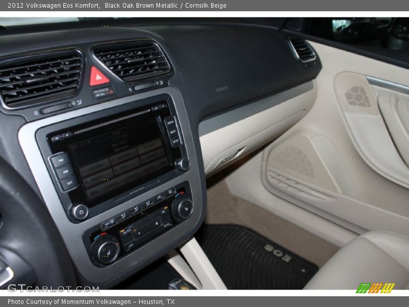 Black Oak Brown Metallic / Cornsilk Beige 2012 Volkswagen Eos Komfort